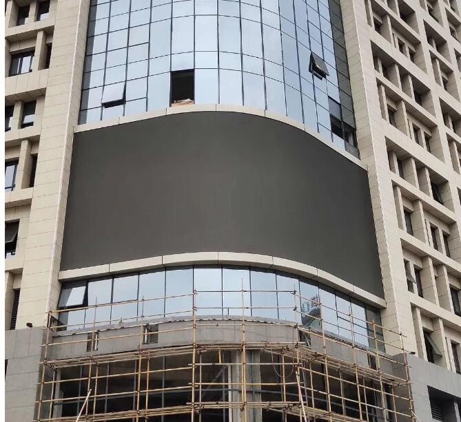 P8 curved LED display